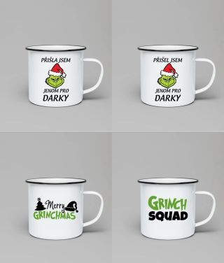 Vánoční plecháčky pro milovníky pohádky 𝙂𝙍𝙄𝙉𝘾𝙃 💚 🎁 Dokonalý dárek pro každého Kdovíka https://www.megapotisk.cz/vanoce/